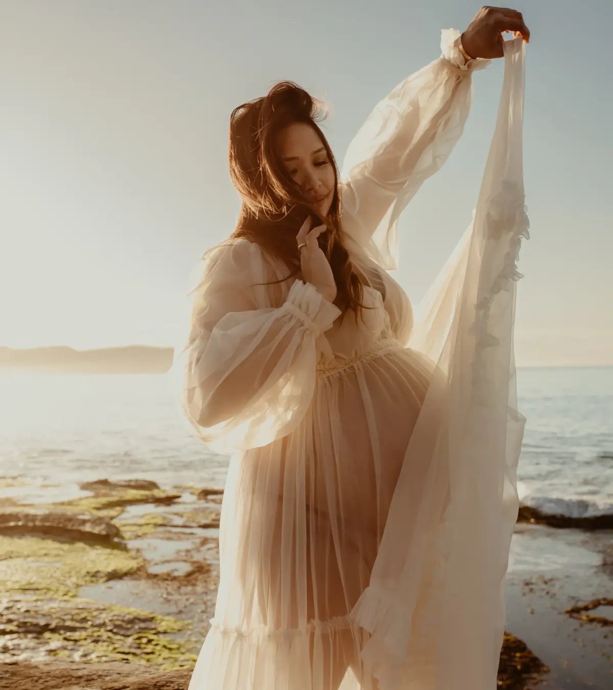 We Are Reclamation Wish For It Gown Cream One Size photo 4