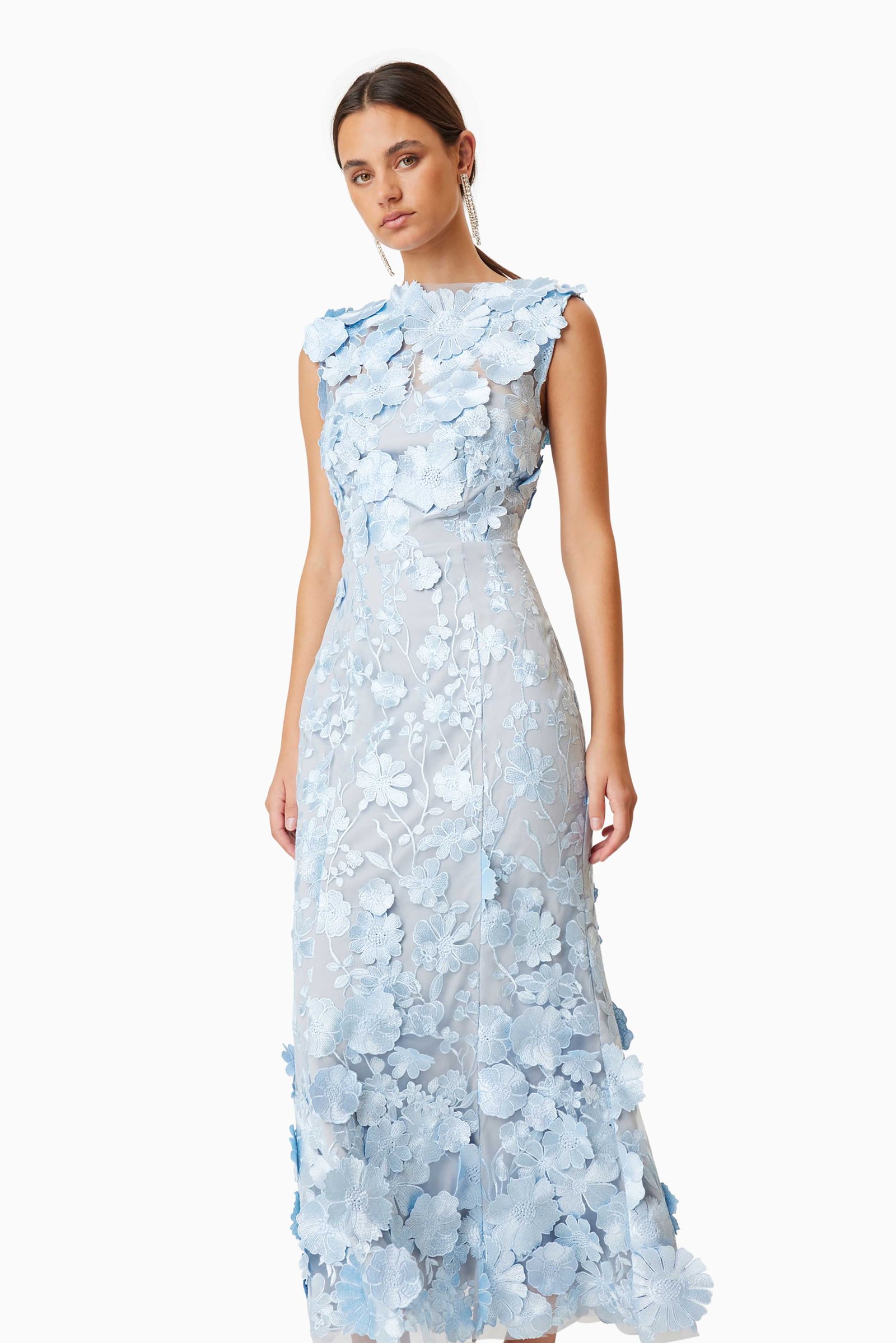 ELLIATT SELENE COCKTAIL DRESS - BLUE photo 2