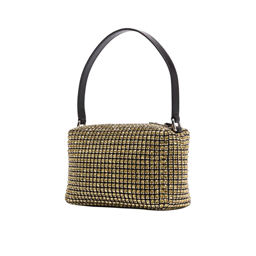 Alexander Wang Heiress Bag In Crystal Mesh (yellow) photo 3