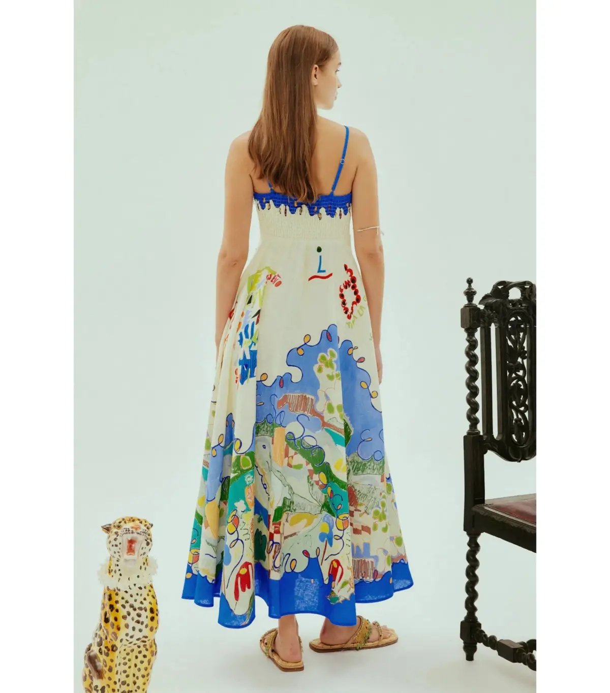 Alemais Nadia Sundress Print Size AU 12 photo 4