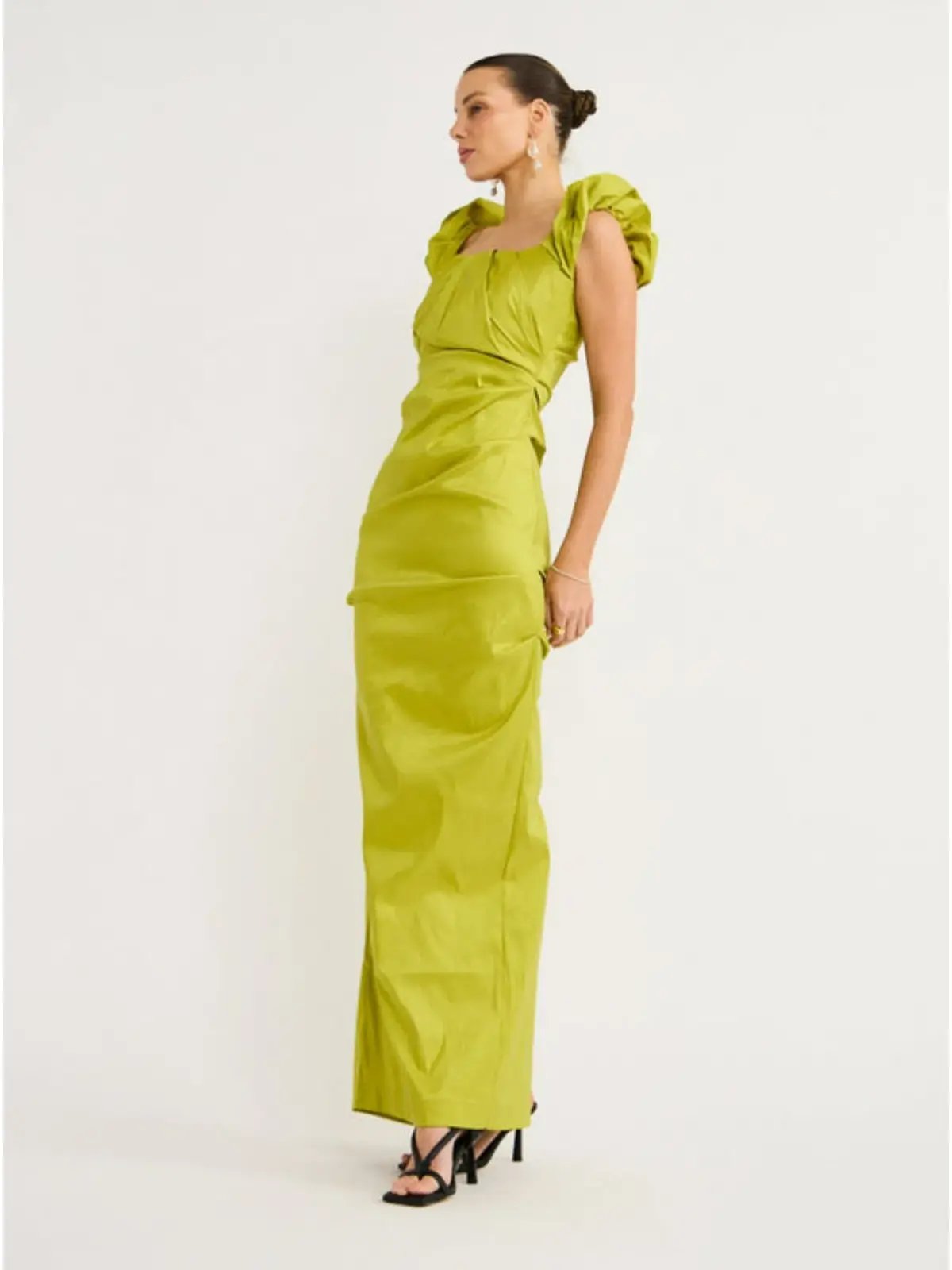 Rachel Gilbert Kalina Gown in Green Size AU 8 photo 3