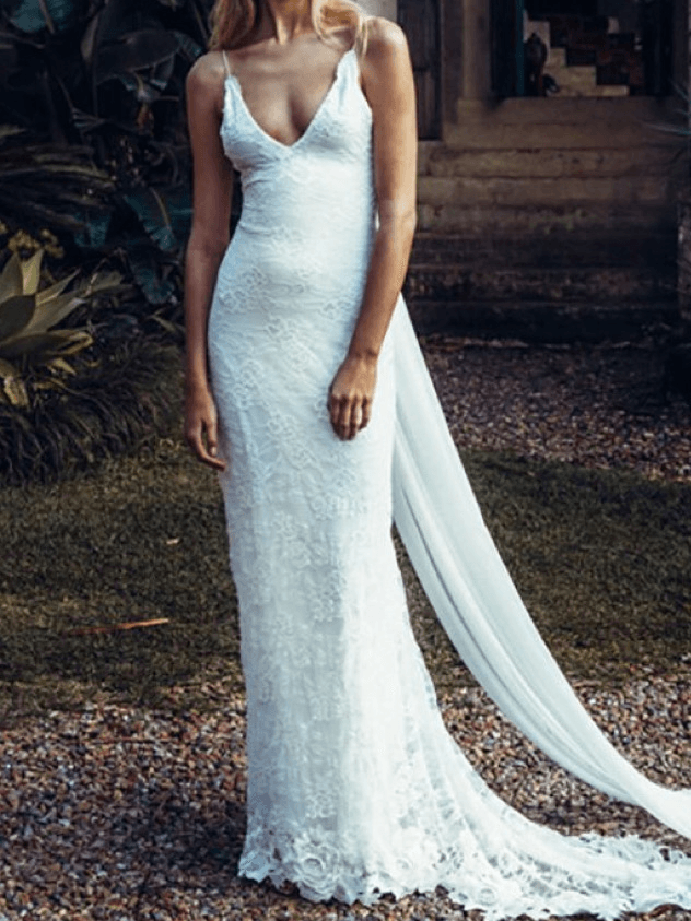 Grace Loves Lace Lottie Wedding Dress Ivory Size 8 photo 2