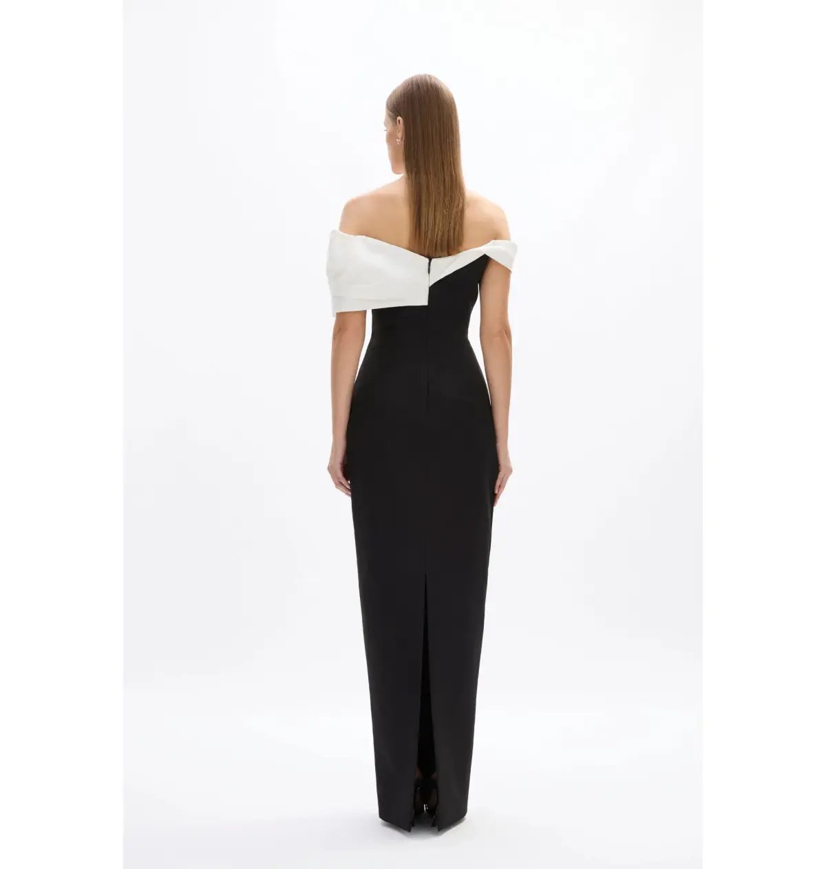 Rachel Gilbert Delila Dress Black Size 10/M photo 2