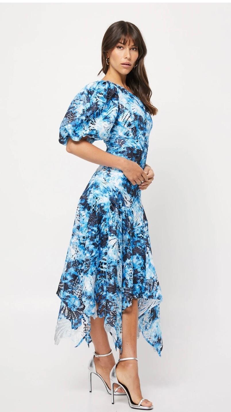 Mossman The High Rise Maxi Dress Print Size 10 photo 2
