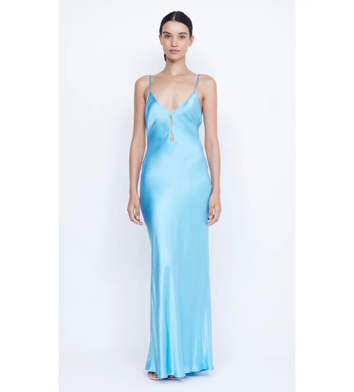 Bec and Bridge Quinn Maxi Dress in Topaz Blue Size 8 photo 2