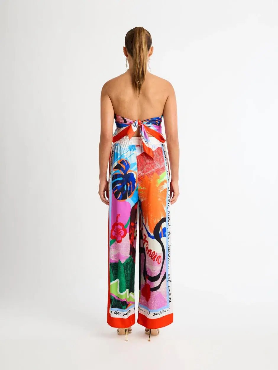 Sheike Rio Scarf Top and Pants Set Print Size 6 photo 3