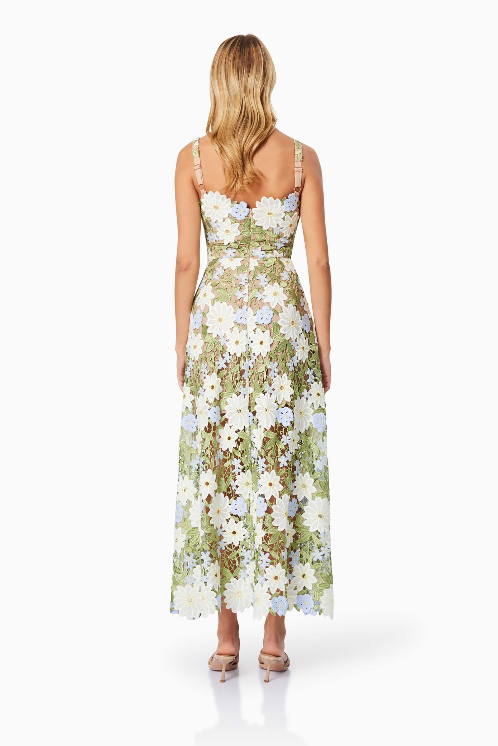 ELLIATT FLORA MIDI DRESS - MULTI photo 5