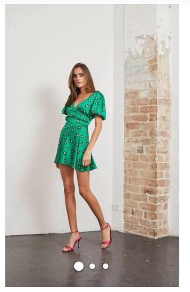 Bec & Bridge Tropicana Mini Dress | Size 8 photo 3