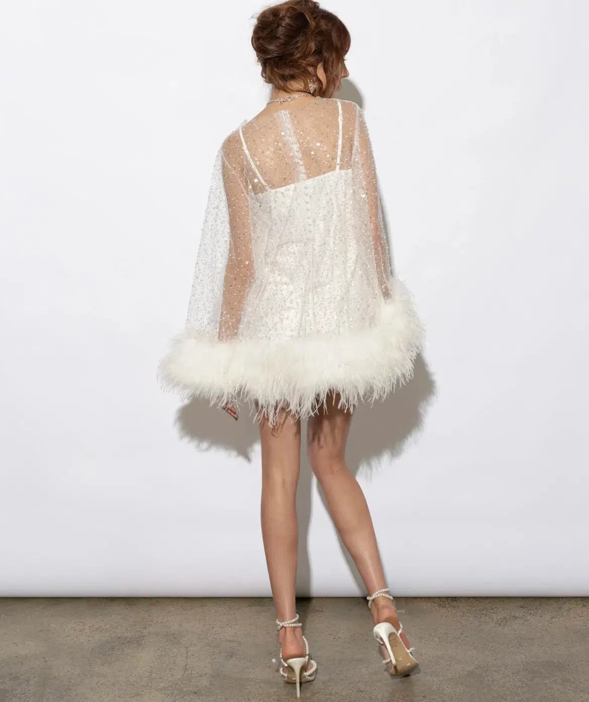 Mode & Affaire GiGi Feather Dress photo 2
