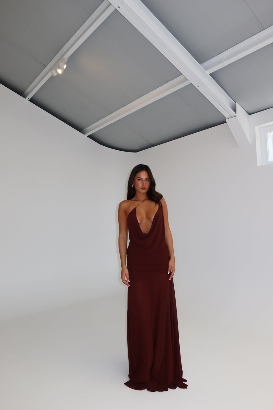 Natalie Rolt Dimity Gown Espresso photo 3