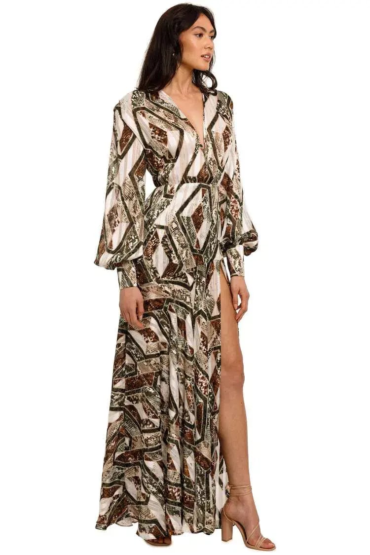 Bronx and Banco Patchwork Maxi Multi Print Size 10 photo 2