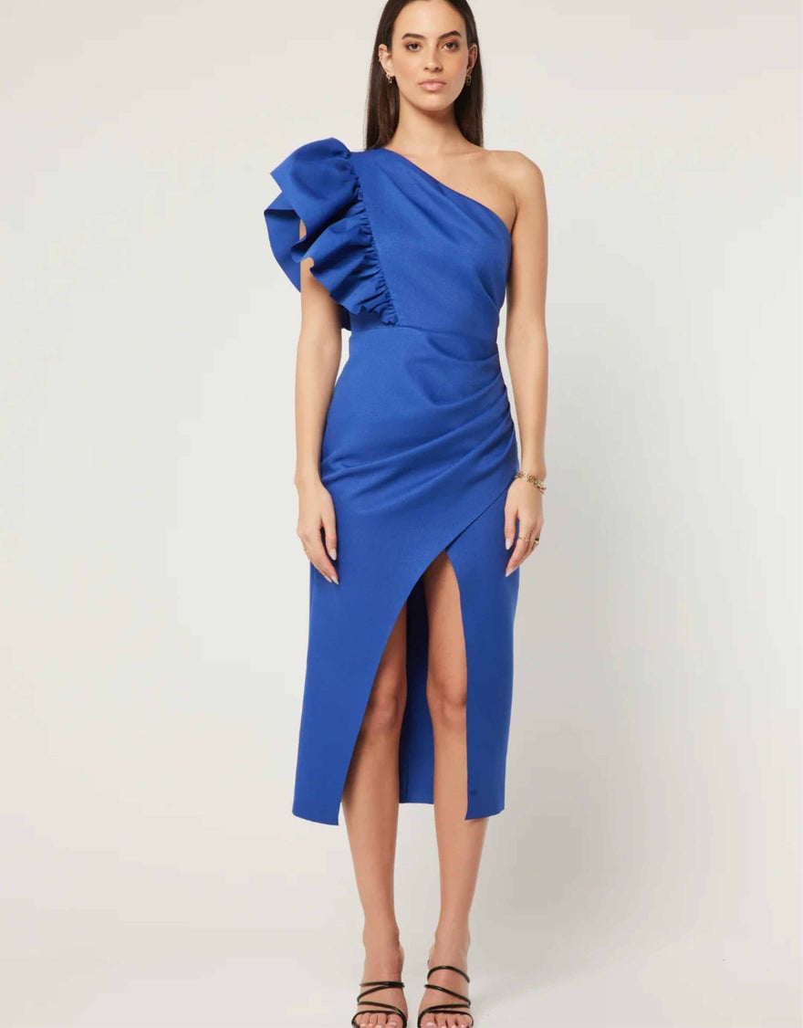 Elliatt Effie Dress, Cobalt photo 2