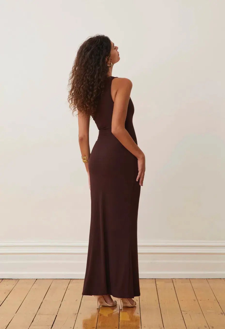 Arcina Ori Jada Dress Cocoa Brown Size 6 photo 2