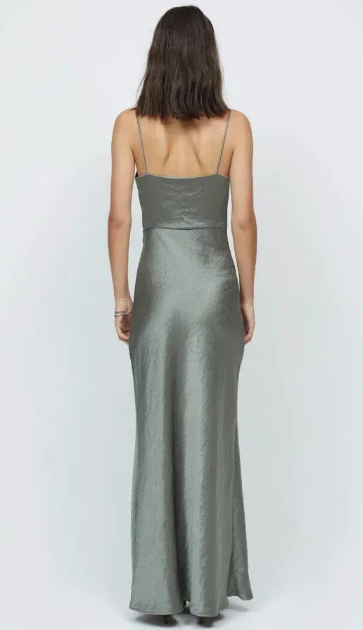 Bec & Bridge Nadia Maxi Dress in Khaki Size 10 photo 4