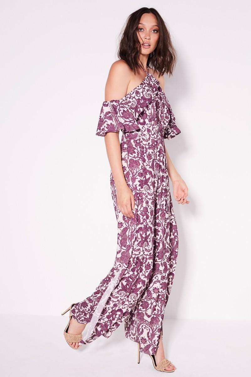 Sheike Parlour Jumpsuit Floral Print Size 8 photo 2