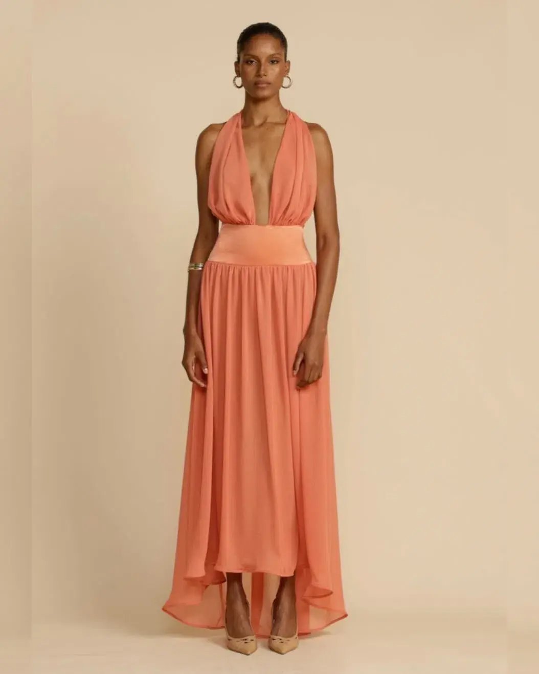 Arcina Ori Serena Dress Coral Size M / AU 10 photo 2