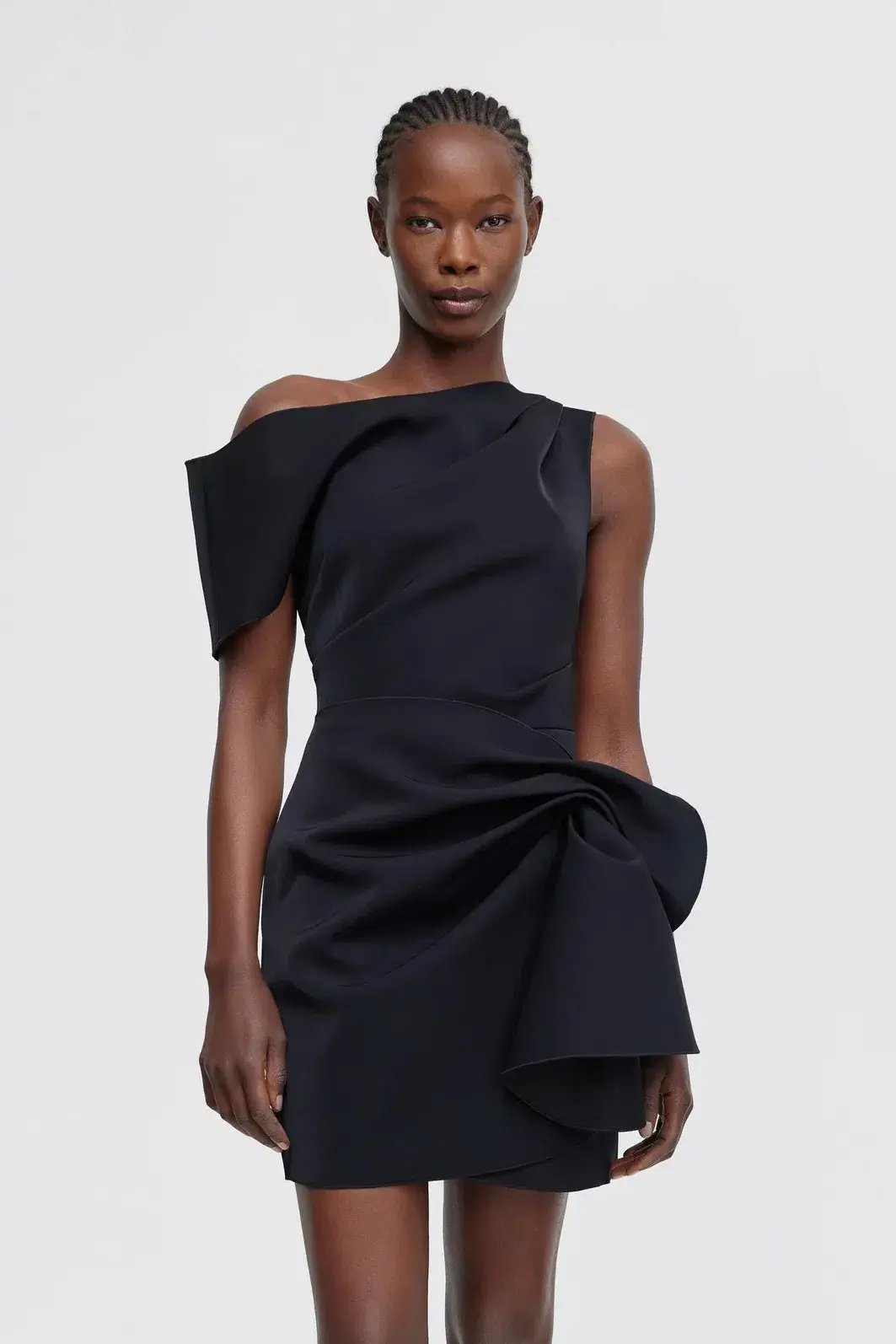Acler Eddington Mini Dress Black Size 8 photo 2