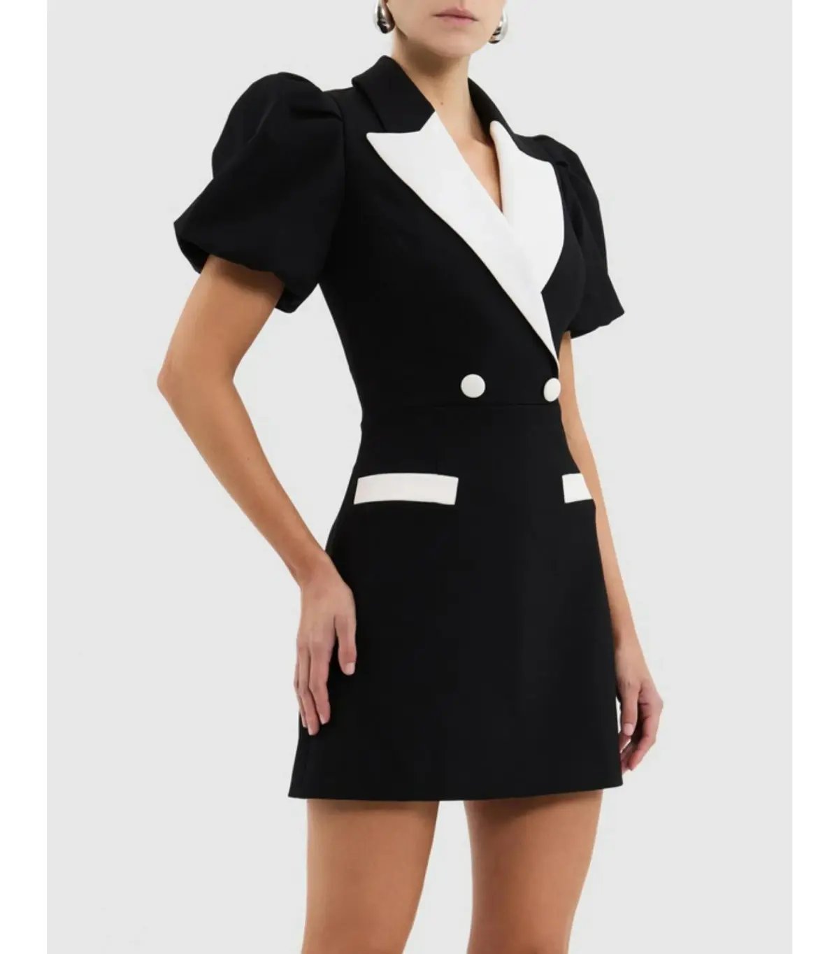 Rebecca Vallance Emma Mini Dress Black Size AU 8 photo 2