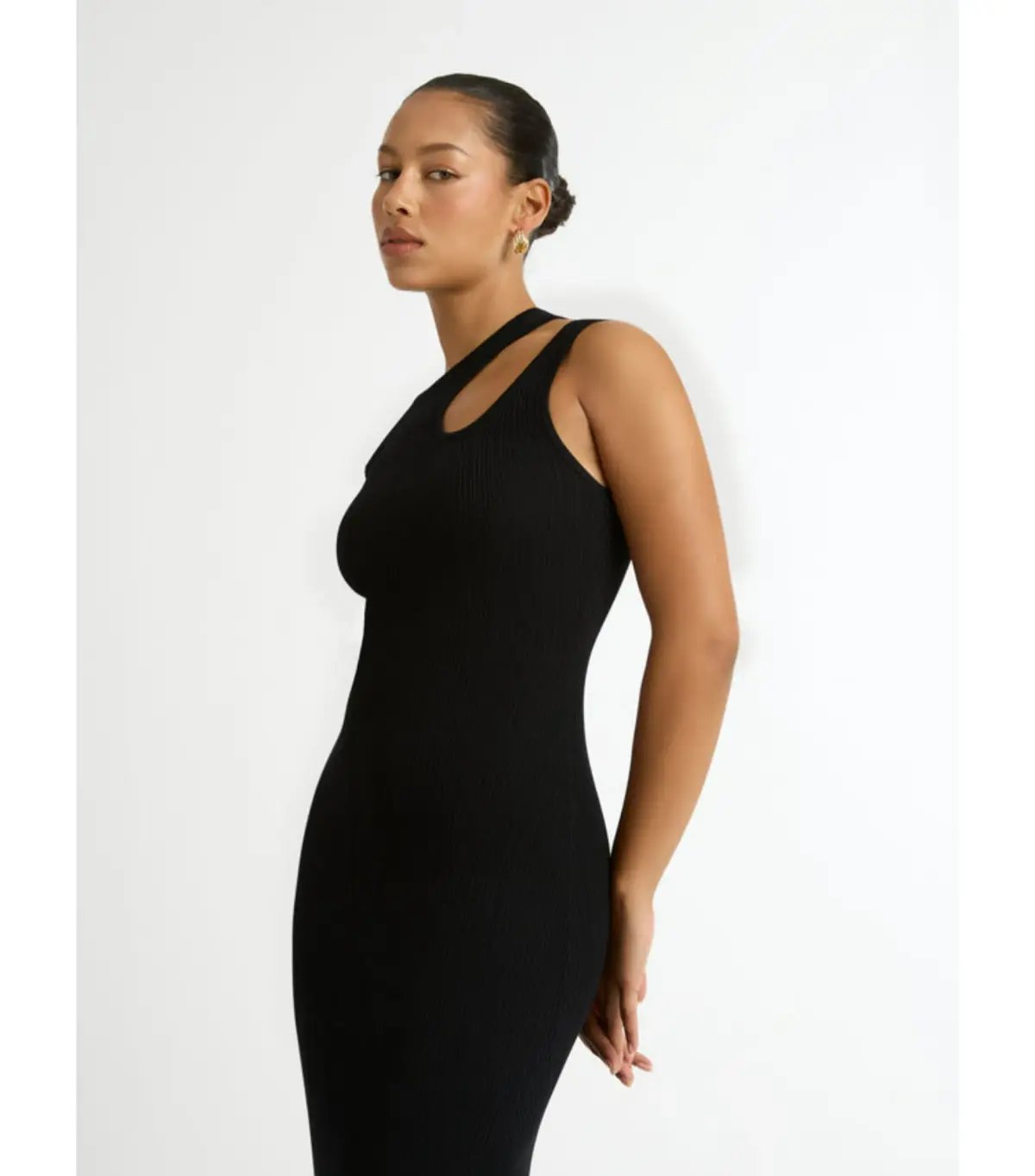 Sheike Camille Midi Dress Black Size AU 12 photo 2