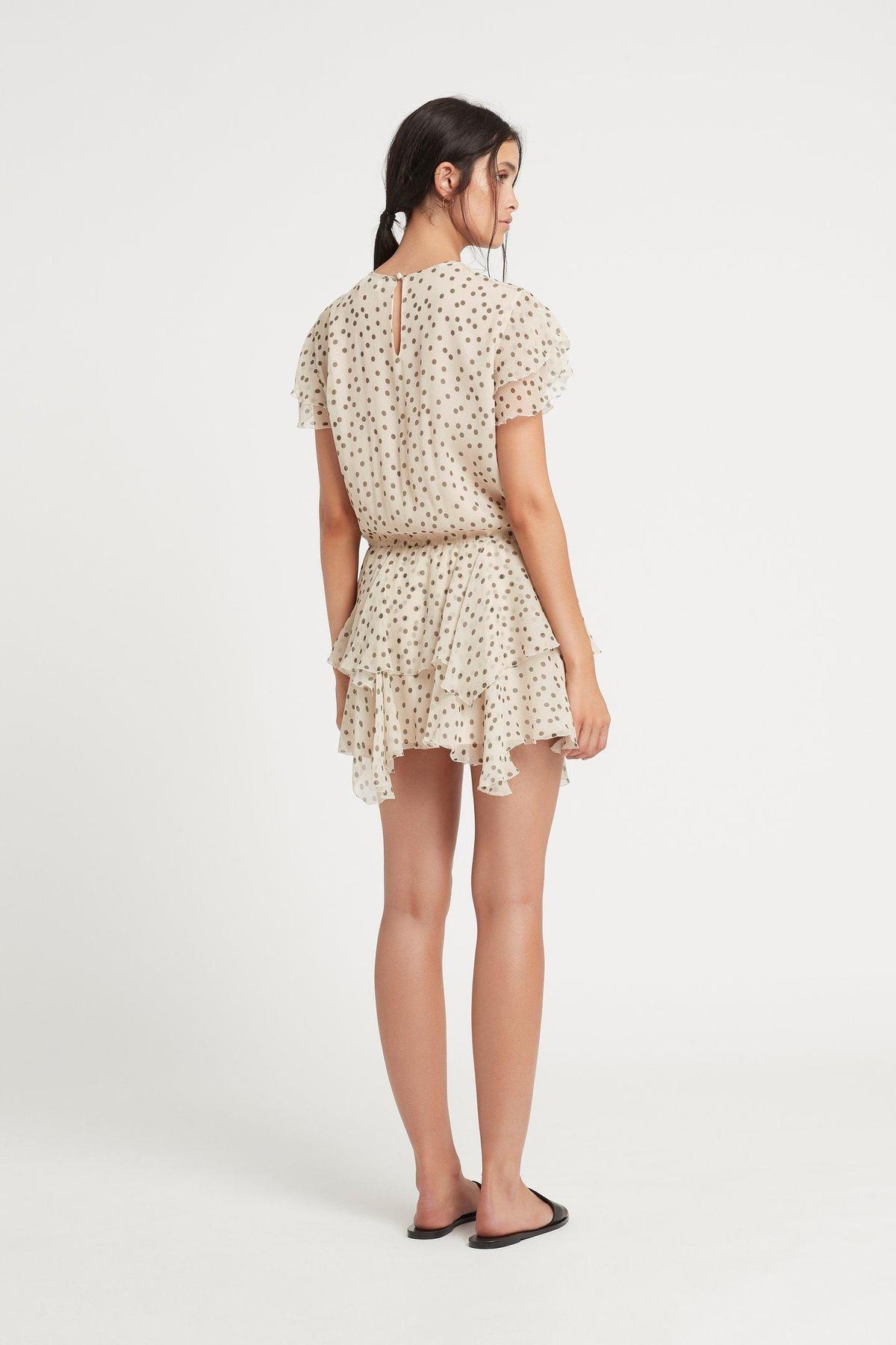 Sir the label Isabella ruffle dress size 8 photo 3