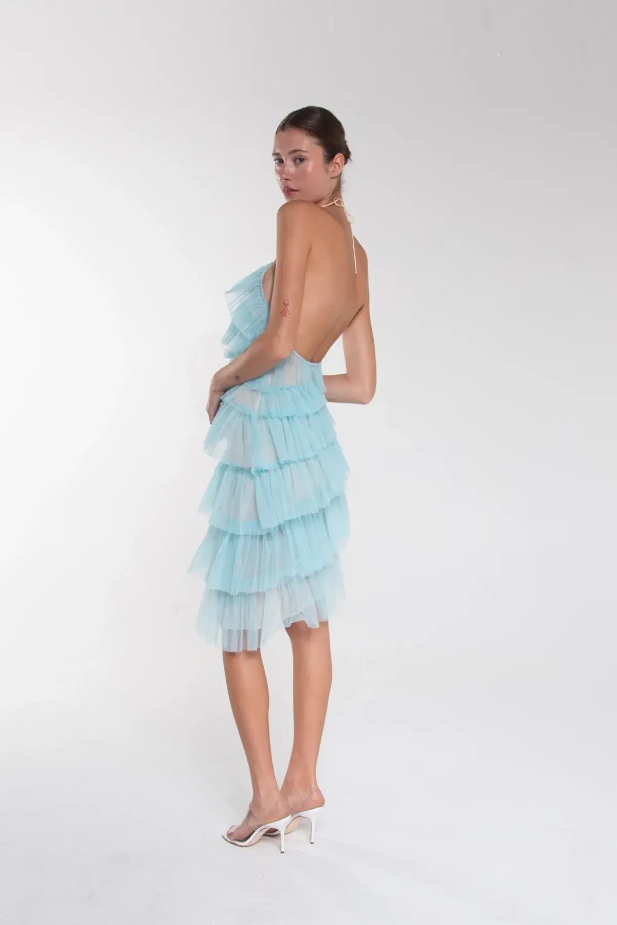 The Bar Kai Dress Amalfi Blue Size 6 photo 2