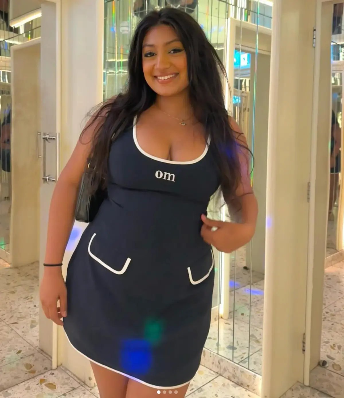 Odd Muse Ultimate Muse Tennis Mini Dress Navy Size 10 photo 8
