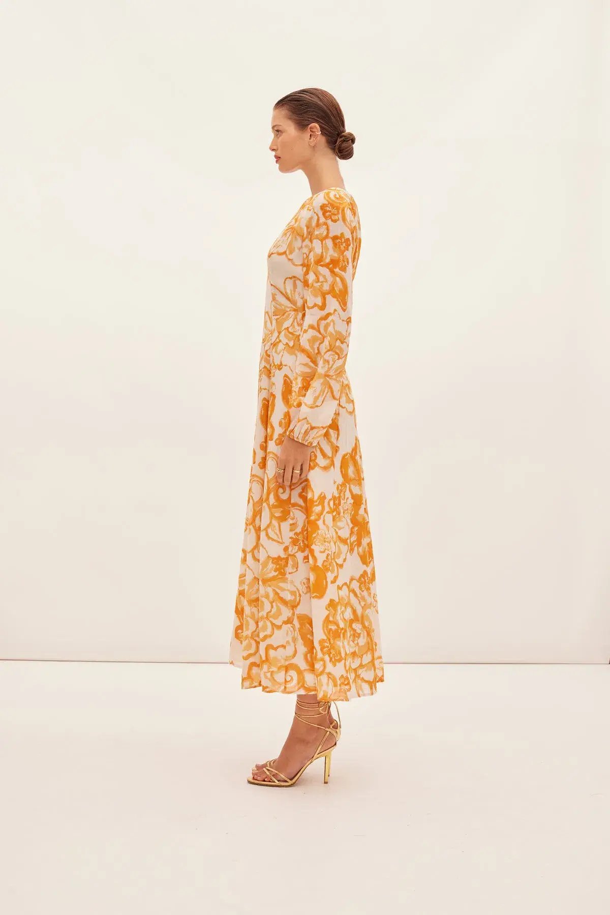 Kate Ford Amarillo Boater Gown Petunia Size 14 photo 2