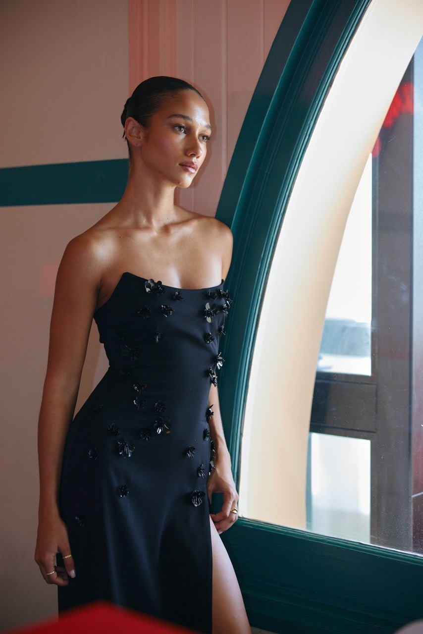 LEXI BIANCA DRESS - BLACK photo 2