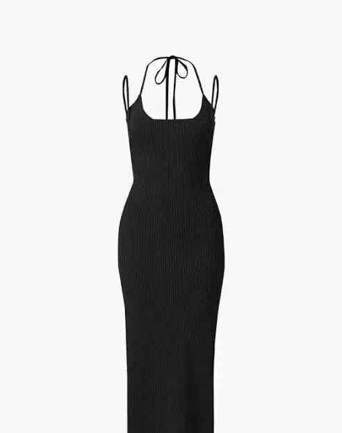Viktoria & Woods Redcliffe Midi Dress in Black Size 1 / AU 8 photo 2
