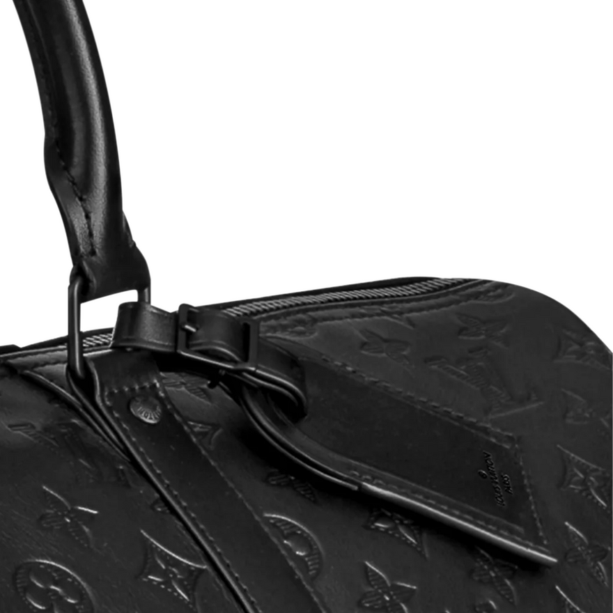 Louis Vuitton Black Keepall BandouliÈre Duffle photo 2
