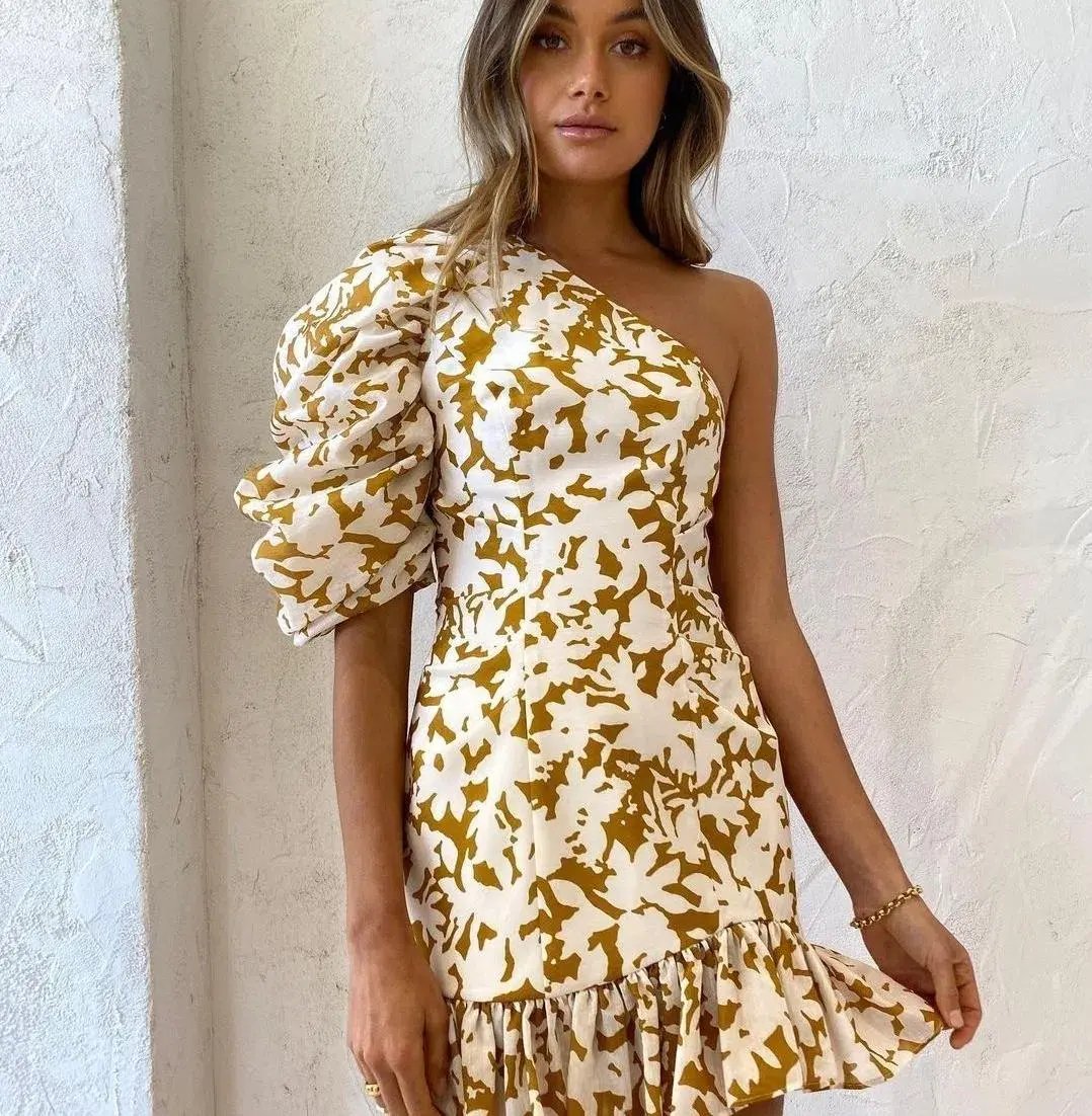 ACLER - Dana Dress in Sienna Shadow photo 4