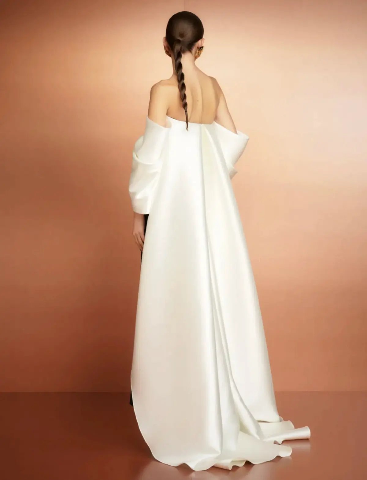 Solace London The Kyla Maxi Dress in Black and Cream Size 16 photo 3