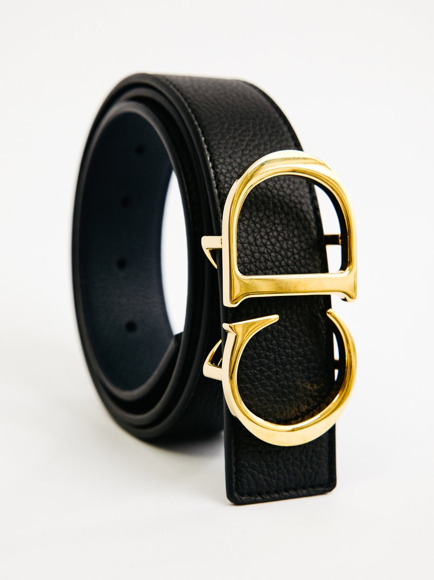 Dior Monogram Leather Reversible Belt photo 4