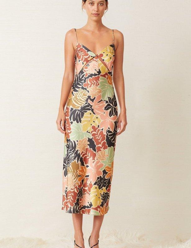 Bec & Bridge Babelini Floral Midi Dress | Floral Print | Size 8 photo 4