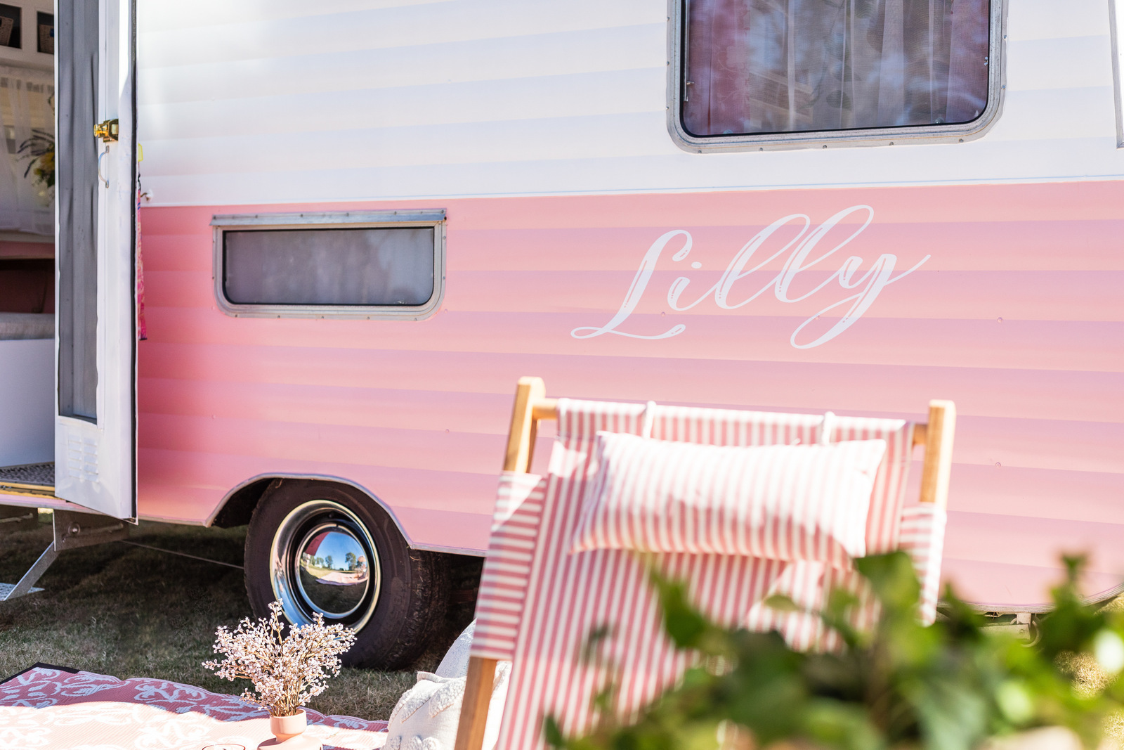 Step into a World of Vintage Charm with Lilly: The Unforgettable Pink Caravan Experience photo 5