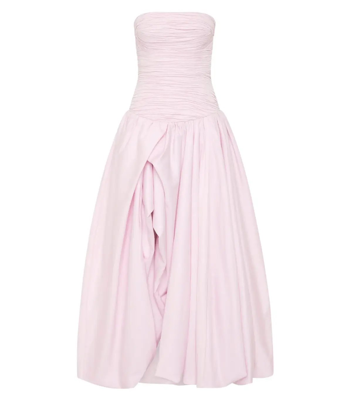 Aje Violette Bubble Hem Maxi Dress Pastel Pink Size AU 6 photo 3