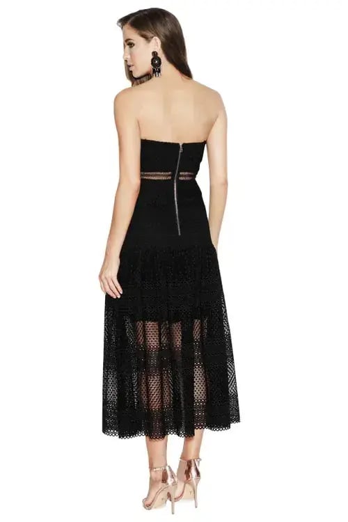 Grace & Hart Show Me Up Midi Black Size AU 8 photo 3