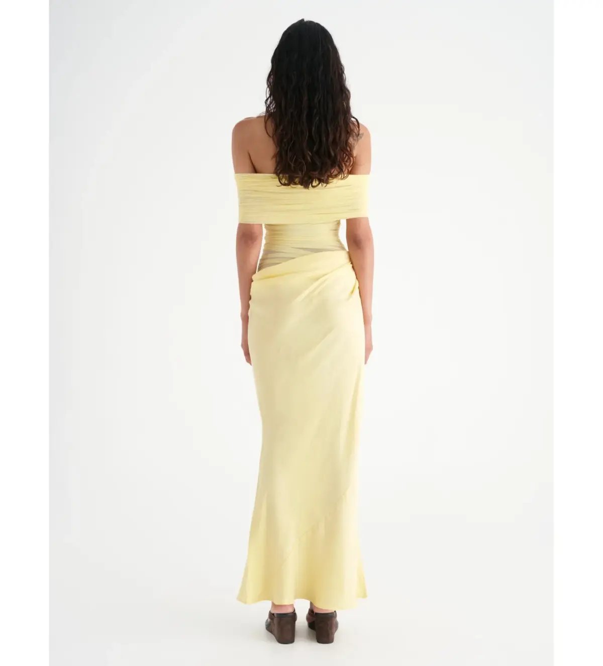 Benni Nico Maxi Dress Butter Size AU 6 photo 3
