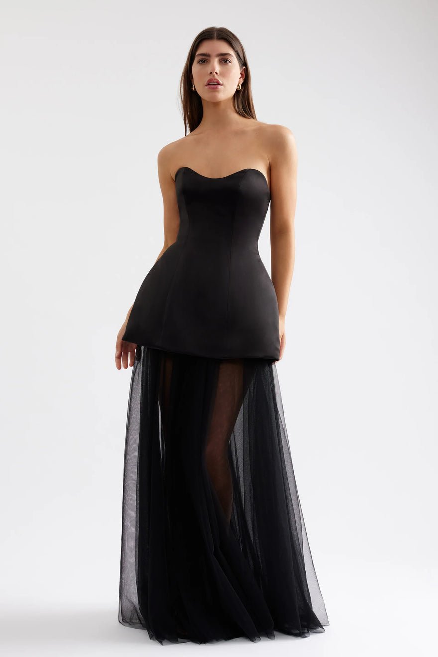 Lexi Brigitte Dress - Black photo 3
