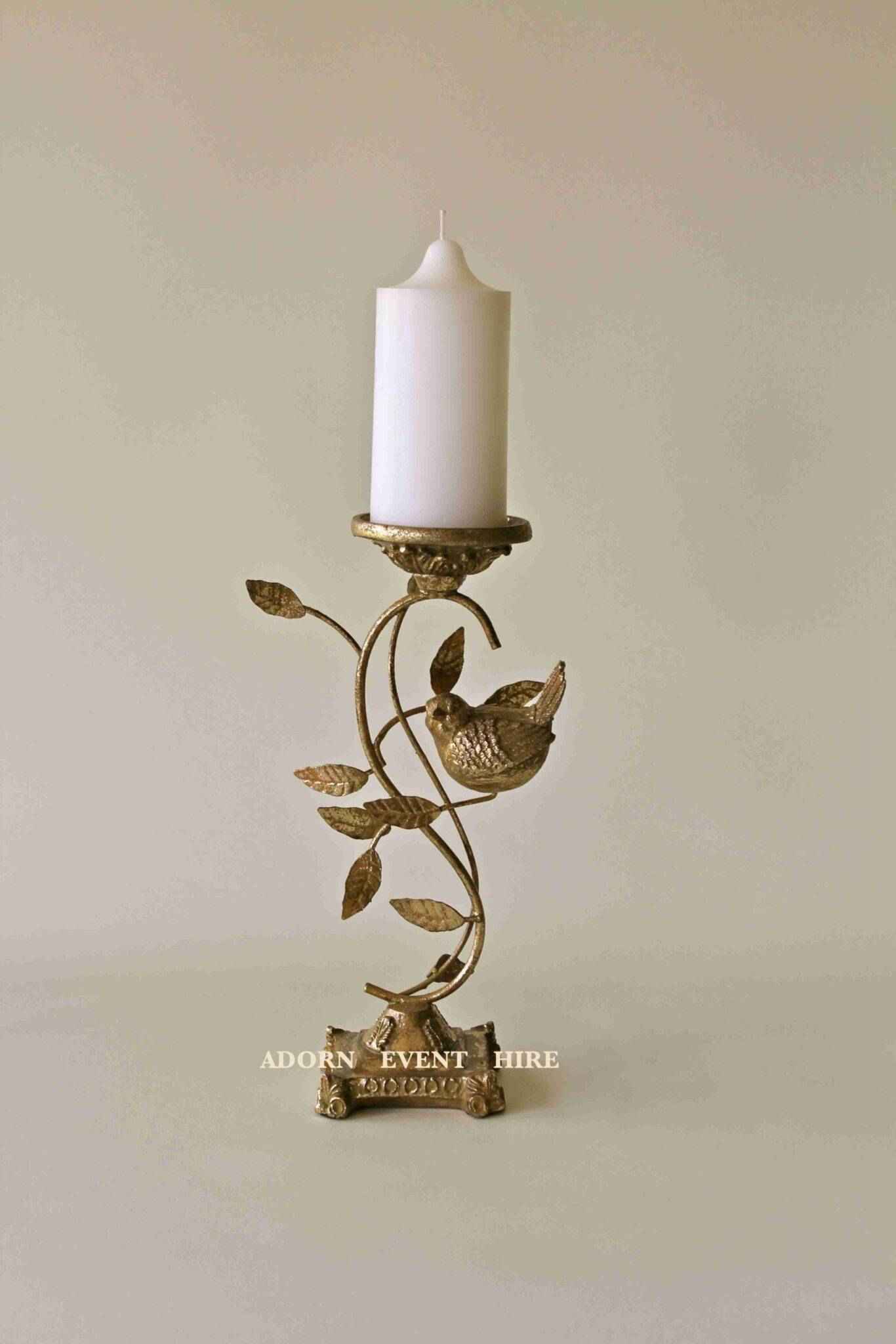 Little Bird Gold Candle Holder photo 2