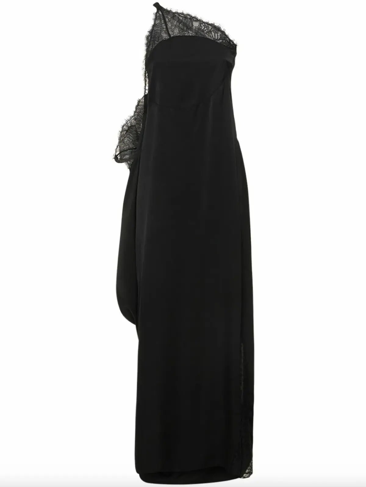 JW Anderson One Soulder Lace Maxi Dress Size AU 8 photo 3