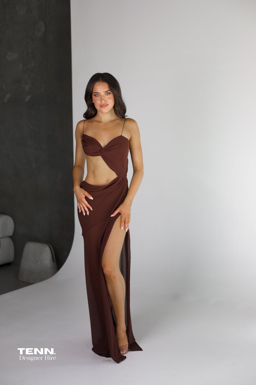 Natalie Rolt Dahlia Gown - Espresso photo 4