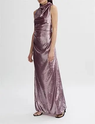 Willow Nara Maxi Dress Lilac Size AU 8 photo 4
