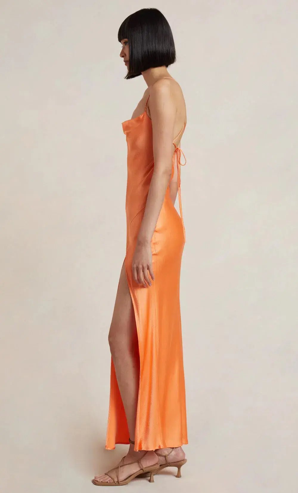 Bec & Bridge Annika Cowl Gown Sorbet Size 8 photo 10