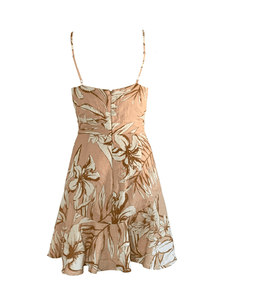 Sheike Tropic Breeze Mini Dress Print Size 8 photo 3