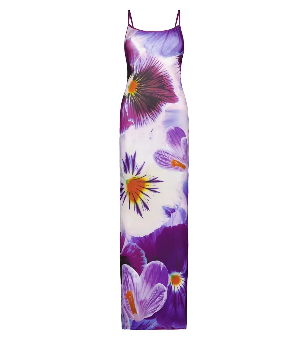 With Harper Lu Slip Maxi Dress Indigo Blossom Size S/AU 8 photo 5