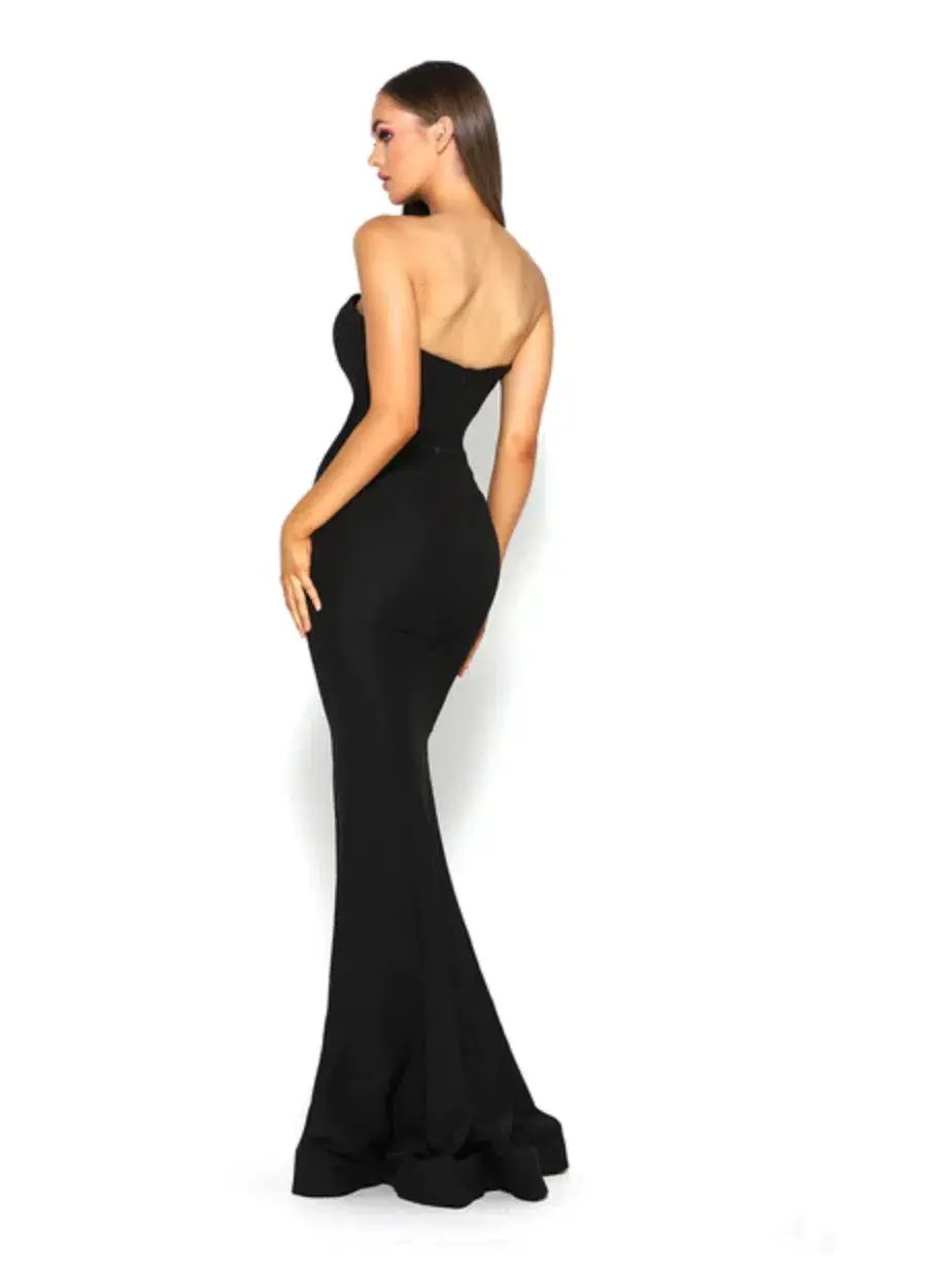 Portia and Scarlett Arya Gown Black Size M/Au 8 photo 2