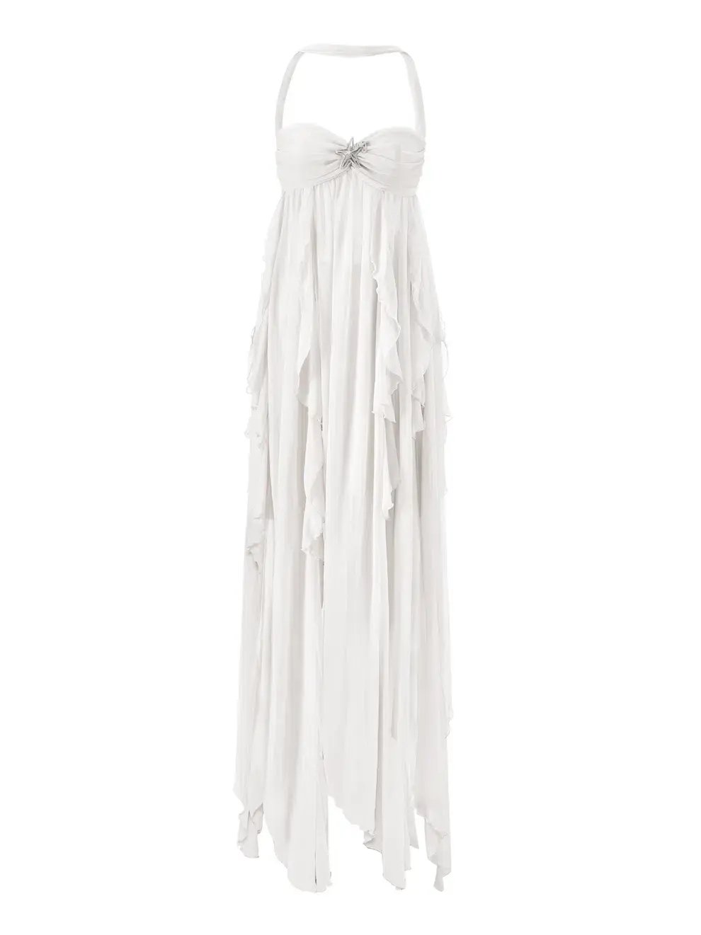Nana Jacqueline Mariah Dress White Size 8 photo 7