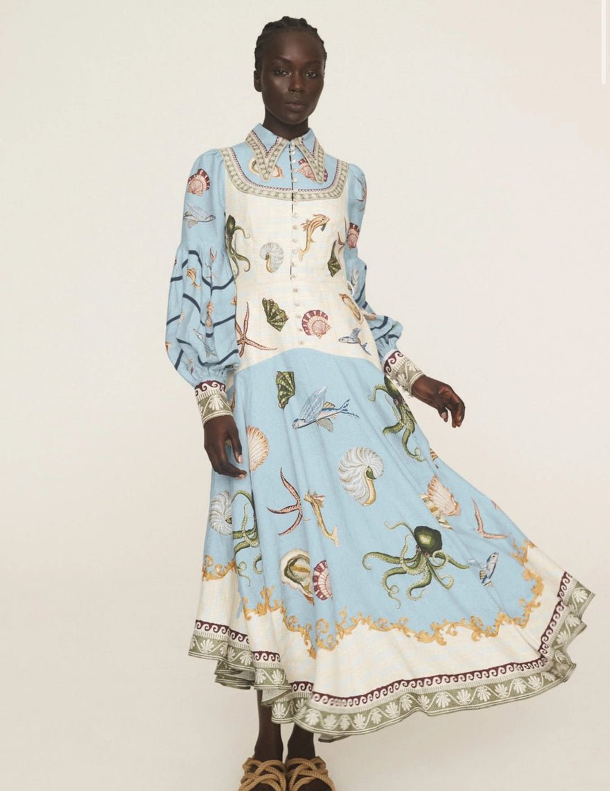 Alemais Bath House Shirtdress photo 3