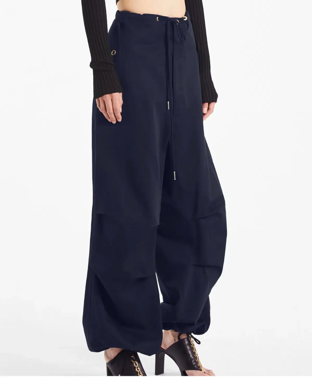Dion Lee Parachute Pant Dark Navy Size S / Au 8 photo 3